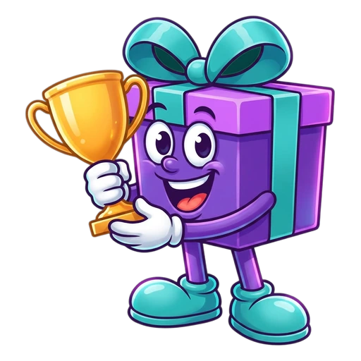 Mr PG holding a trophy